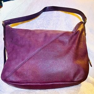 Relic | Bags | Relic Eggplant Earthy Purple Hobo Style bag with cross-body strap